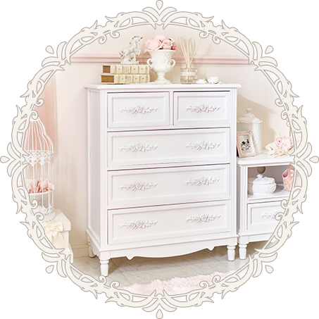 チェスト大/RoseReliefローズレリーフ