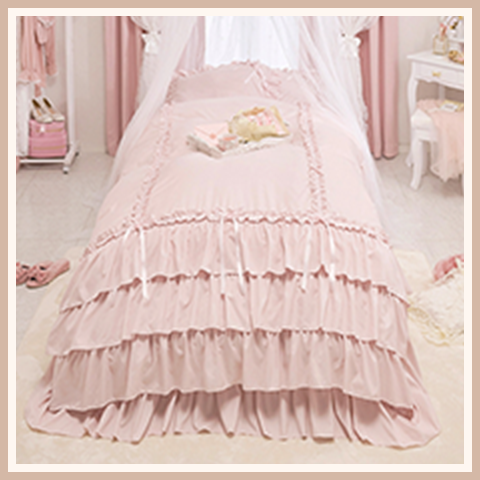 ピンクミルフィーユリボン