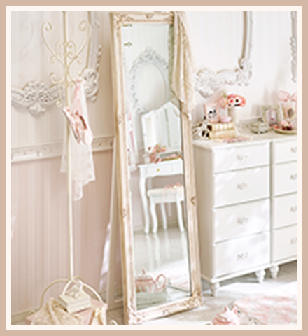 スタンドミラー(チャーチルウッド)