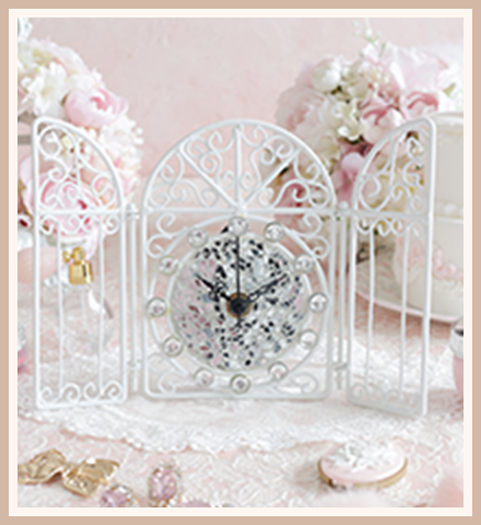 ワイヤーモザイククロック